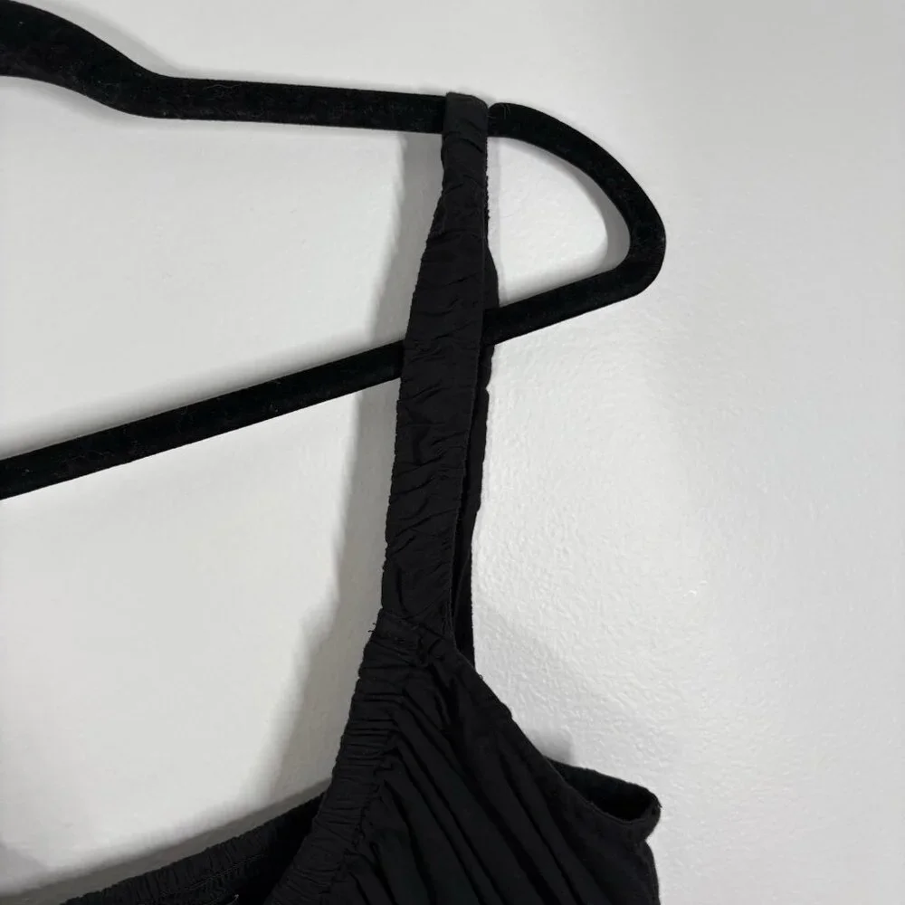 BDG Urban Outfitters Women M Black Cotton Boho Grunge Azealia Corset Mini Dress